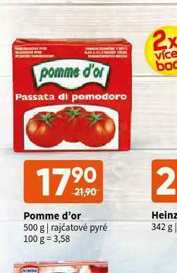 Terno Pomme d´or rajčatové pyré nabídka