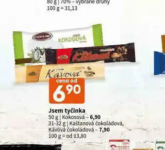 Terno Kaštanová čokoláda, kávová čokoláda nabídka