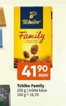 Terno Tchibo family mletá káva nabídka