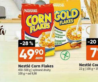 Terno Nestlé corn flakes nabídka