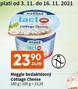 Terno Meggle bezlaktózový cottage cheese nabídka