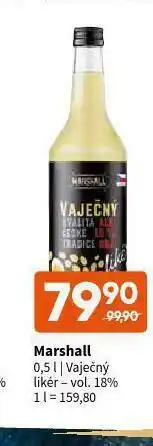 Terno Marshal vaječný likér nabídka