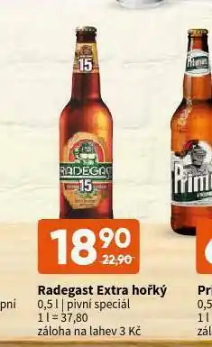 Terno Pivo radegast extra hořká 15 nabídka