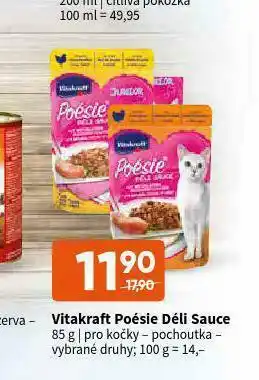 Vitakraft poésie déli sauce