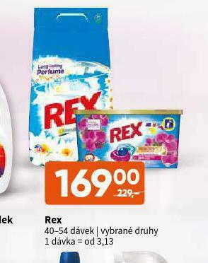 Terno Rex prací prostředek nabídka