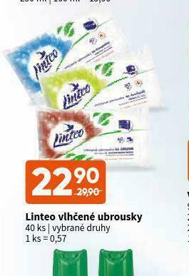Linteo vlhčené ubrousky