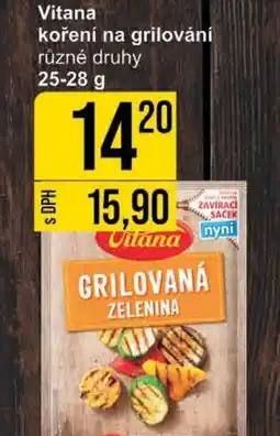 Jip Vitana koření na grilování nabídka