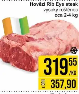 Jip Hovězí Rib Eye steak nabídka