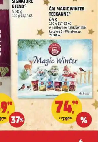 Penny Market Čaj magic winter teekanne nabídka