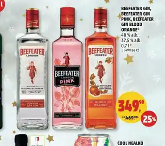 Beefeater gin pink