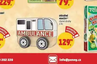 Penny Market Dřevěné hračky nabídka