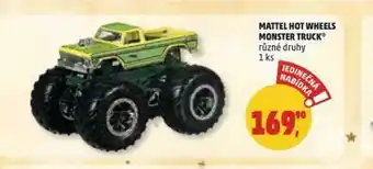 Penny Market Mattel hot wheels monster truck nabídka