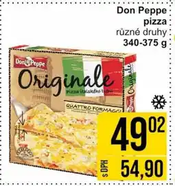Jip Don Peppe pizza nabídka
