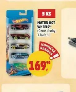 Penny Market Mattel hot wheels nabídka