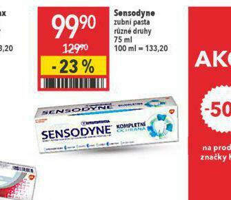 Globus Sensodyne zubní pasta nabídka