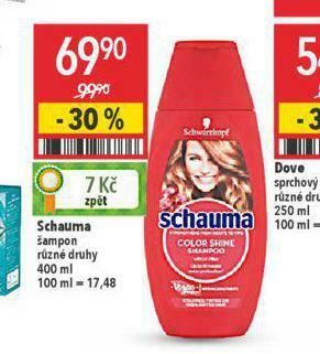 Globus Schauma šampon nabídka
