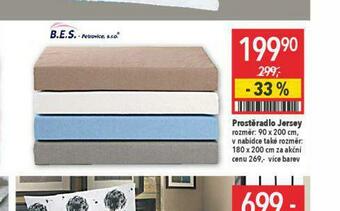 Globus Prostěradlo 90 x 200 cm nabídka