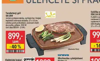 Globus Terakotový gril nabídka