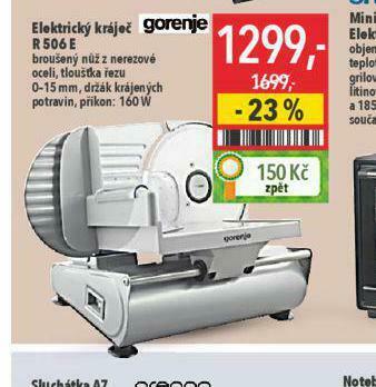 Globus Elektrický kráječ gorenje nabídka
