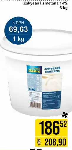 Jip Zakysaná smetana 14% 3 kg nabídka