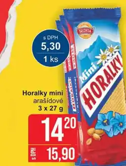 Jip Horalky mini arašídové 3 x 27 g nabídka