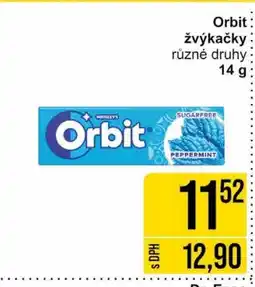 Jip Orbit žvýkačky nabídka