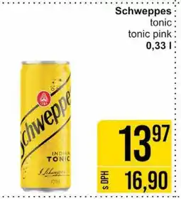 Jip Schweppes tonic 0.33 l. nabídka