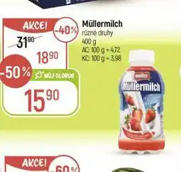 Globus Müllermilch nabídka