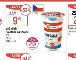 Globus Smetana na vaření nabídka