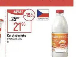 Globus Čerstvé mléko nabídka