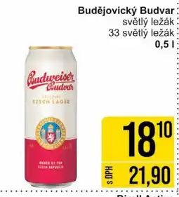 Jip Budějovický Budvar 0.5 l. nabídka