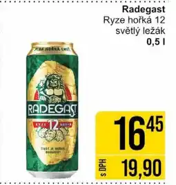Jip Radegast Ryze hořká 12 světlý ležák 0,5 l. nabídka