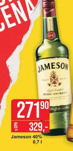 Jip Jameson 40% 0,7 l. nabídka