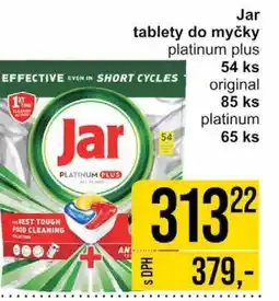 Jip Jar tablety do myčky platinum plus 54 ks nabídka