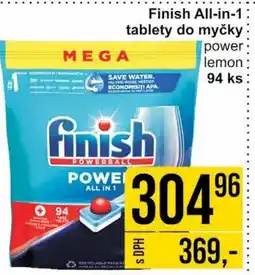 Finish All-in-1 tablety do myčky