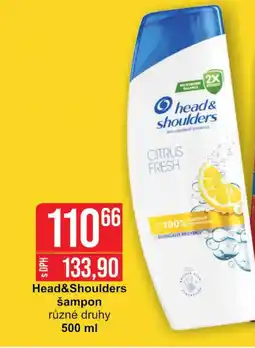 Jip Head&Shoulders šampon 500 ml nabídka