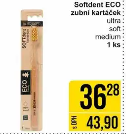 Jip Softdent ECO zubní kartáček nabídka