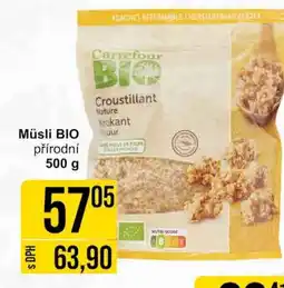 Jip Müsli BIO přírodní 500 g nabídka