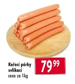 Qanto Kuřecí párky svlíkací nabídka