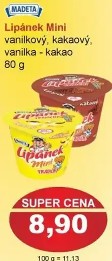 PLUS JIP MADETA Lipánek Mini nabídka