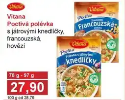 PLUS JIP Vitana Poctivá polévka nabídka