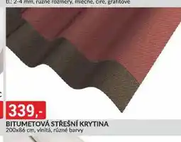 Baumax Bitumetová střešní krytina nabídka
