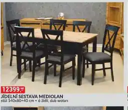 Baumax Jídelní sestava nabídka
