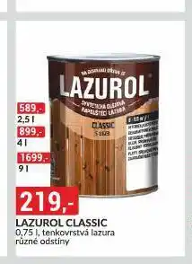 Baumax Lazurol classic nabídka