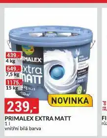 Baumax Primalex extra matt nabídka