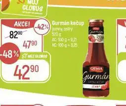 Globus Gurmán kečup nabídka