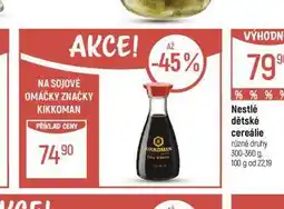 Globus Sójové omáčky kikkoman nabídka