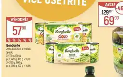 Globus Bonduelle zlatá kukuřice, hrášek nabídka