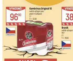 Globus Pivo gambrinus originál 10 nabídka