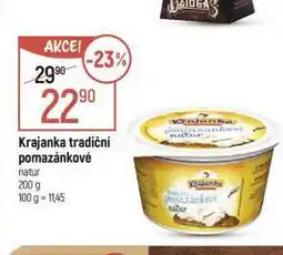 Globus Krajanka tradiční pomazánkové nabídka